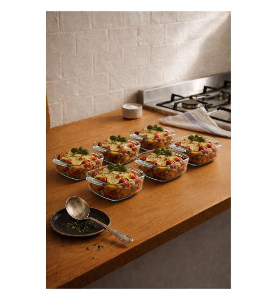 Glasschalen-Set (6-teilig) – Transparent