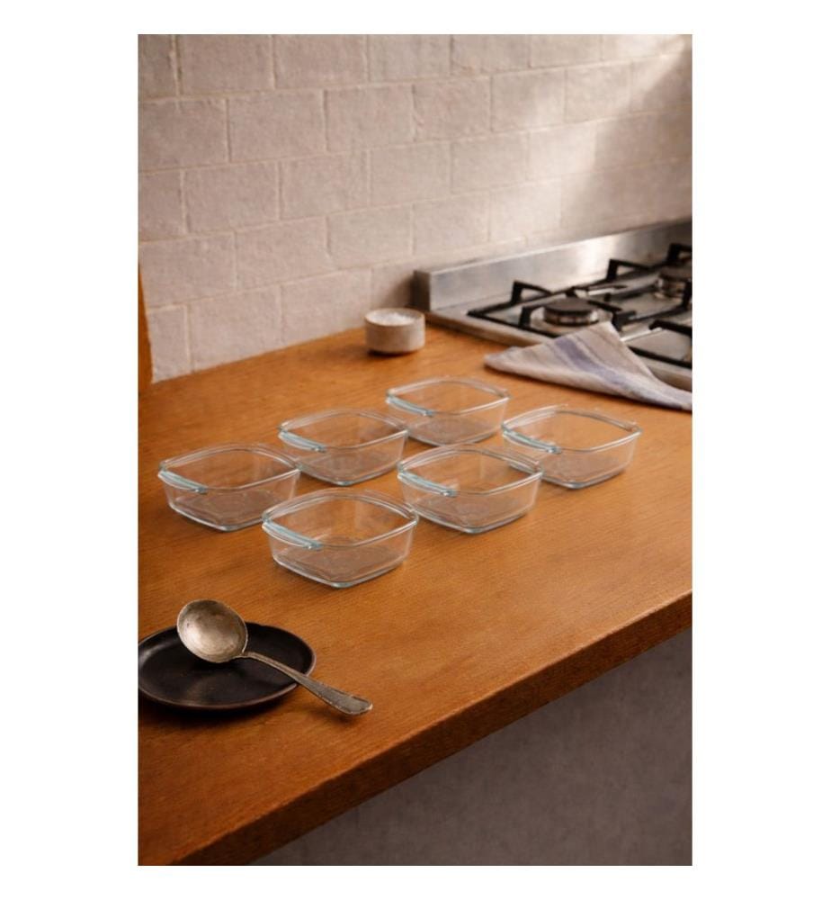 Glasschalen-Set (6-teilig) – Transparent
