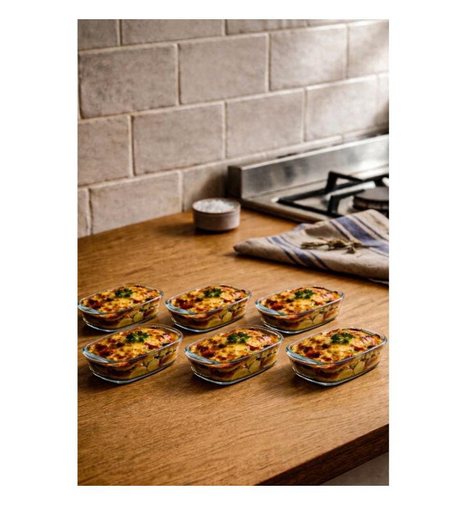 Glasschalen-Set (6-teilig) – transparent