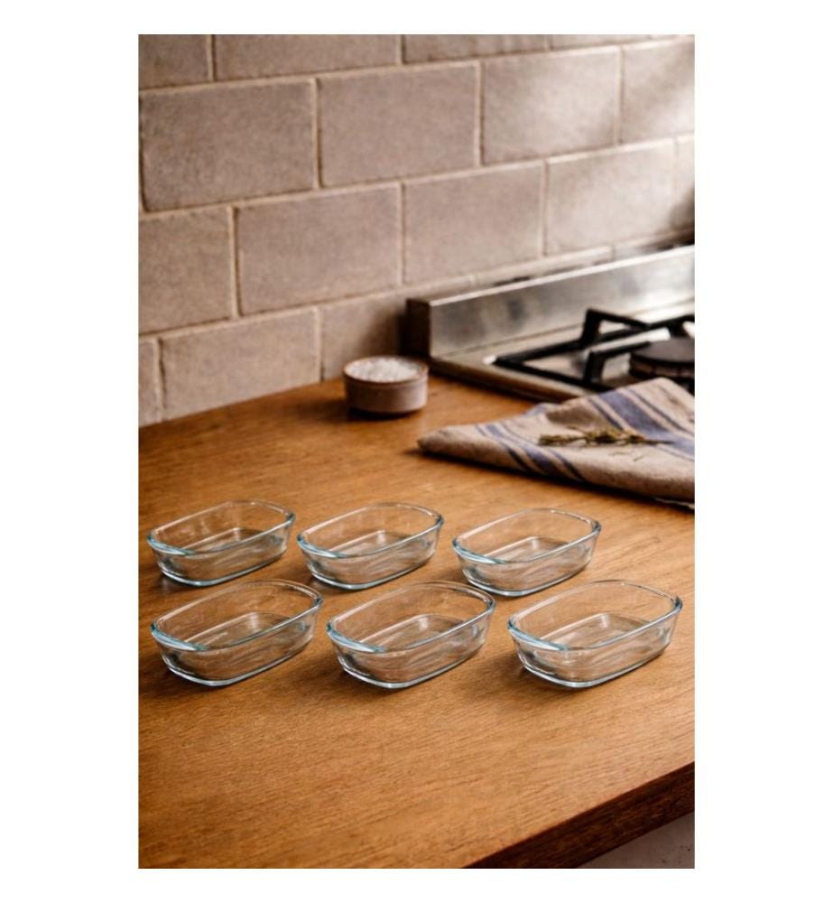 Glasschalen-Set (6-teilig) – transparent