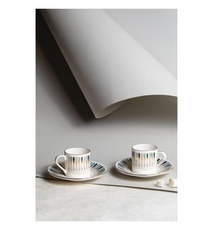 Kaffeeservice (4-teilig) – mehrfarbig