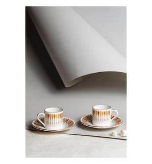 Kaffeeservice (4-teilig) – mehrfarbig