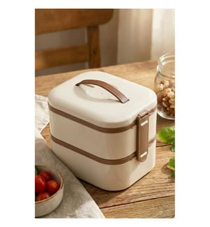 Lunchbox – Cremefarben