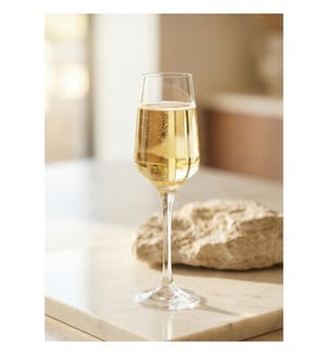 Champagnergläser-Set (6-teilig) – transparent