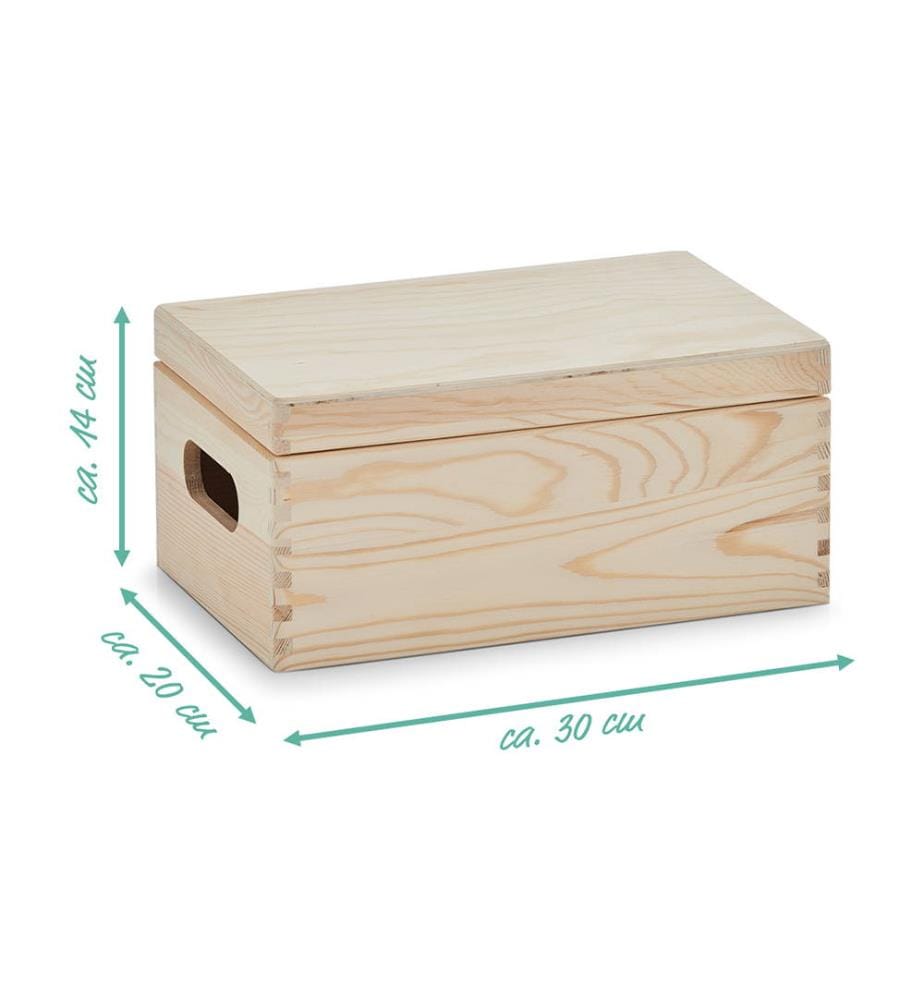 Aufbewahrungsbox - 30 x 20 x 14 cm - Beige