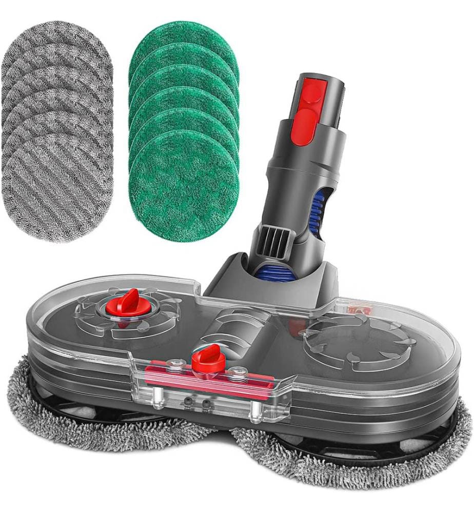 Tête de Balai Electrique Compatible avec les Aspirateurs Dyson (V11 V10 V8 V7 V15) - Gris
