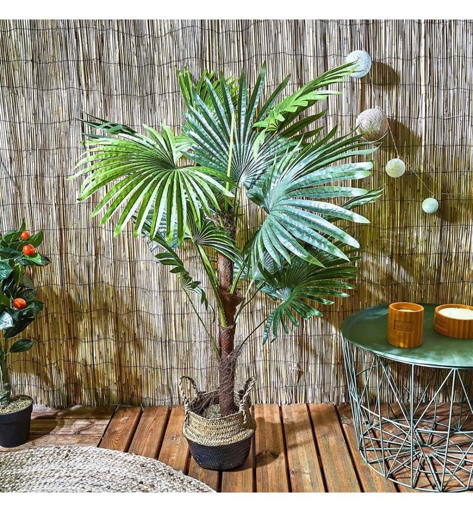 Künstliche Pflanze Palme H125 cm - Multicolor