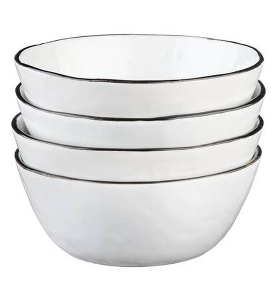 Bols Pure Ø16cm - 4 pièces - Blanc neige