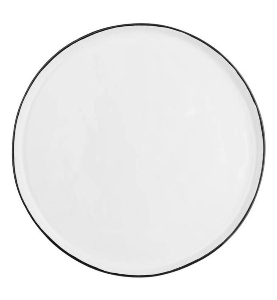 Assiette Pure Ø27,5cm - 4 pièces - Blanc neige