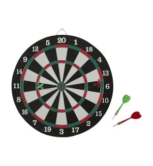 Dartspiel – Schwarz / Weiss