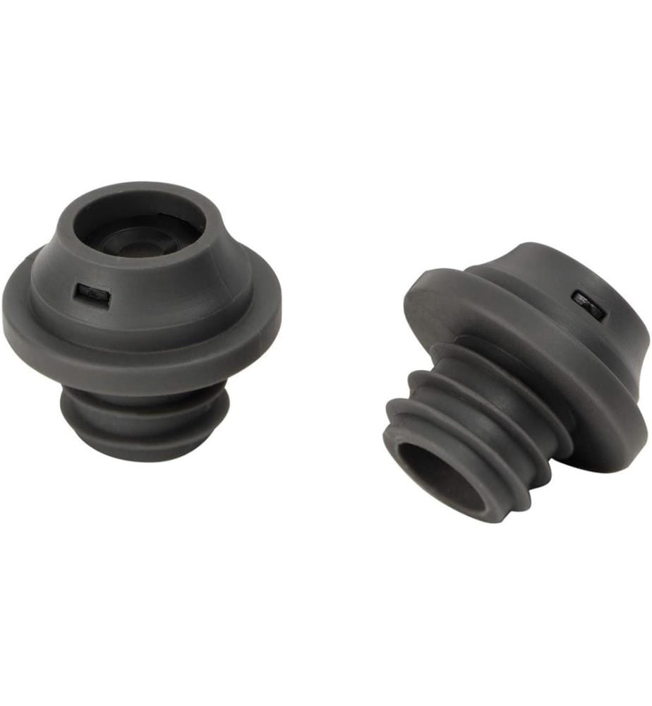 Set de 2 bouchons de vin WA-138 - Noir