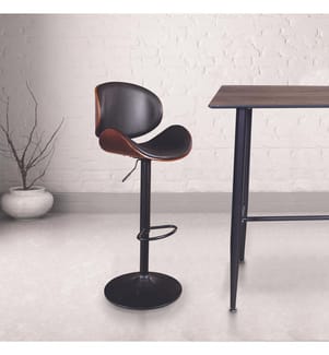 Barstuhl 52,5 x 97 x 51 cm - Schwarz
