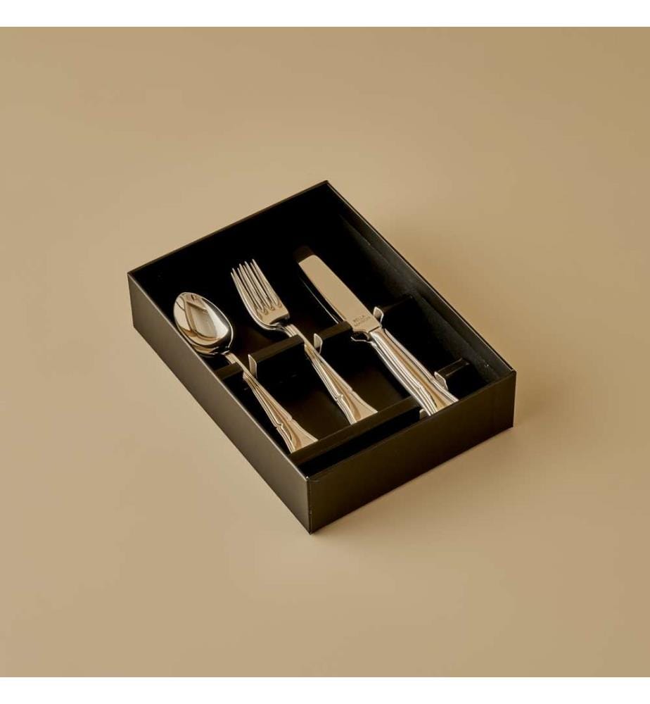 Set von 18 Dessertbestecken Torino - Versilbert