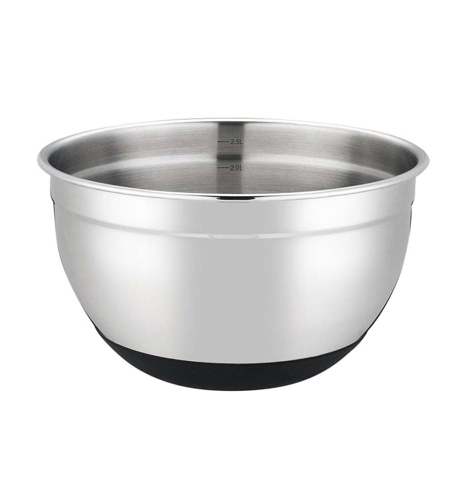 Set di 3 insalatiere con coperchio 16-20-24 cm