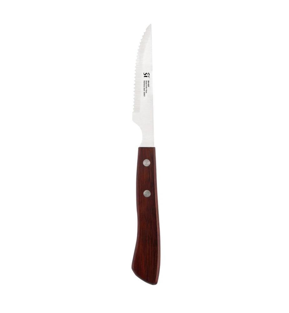Coltello da bistecca in acciaio inossidabile da 10 cm Pakka San Ignacio","detected_source_language":"FR