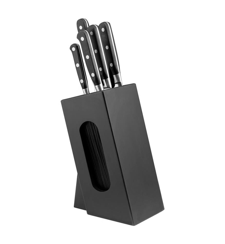 Set di 5 coltelli da cucina Origin + blocco coltelli
