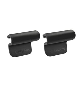 Lot de 2 anses amovibles en silicone - Noir
