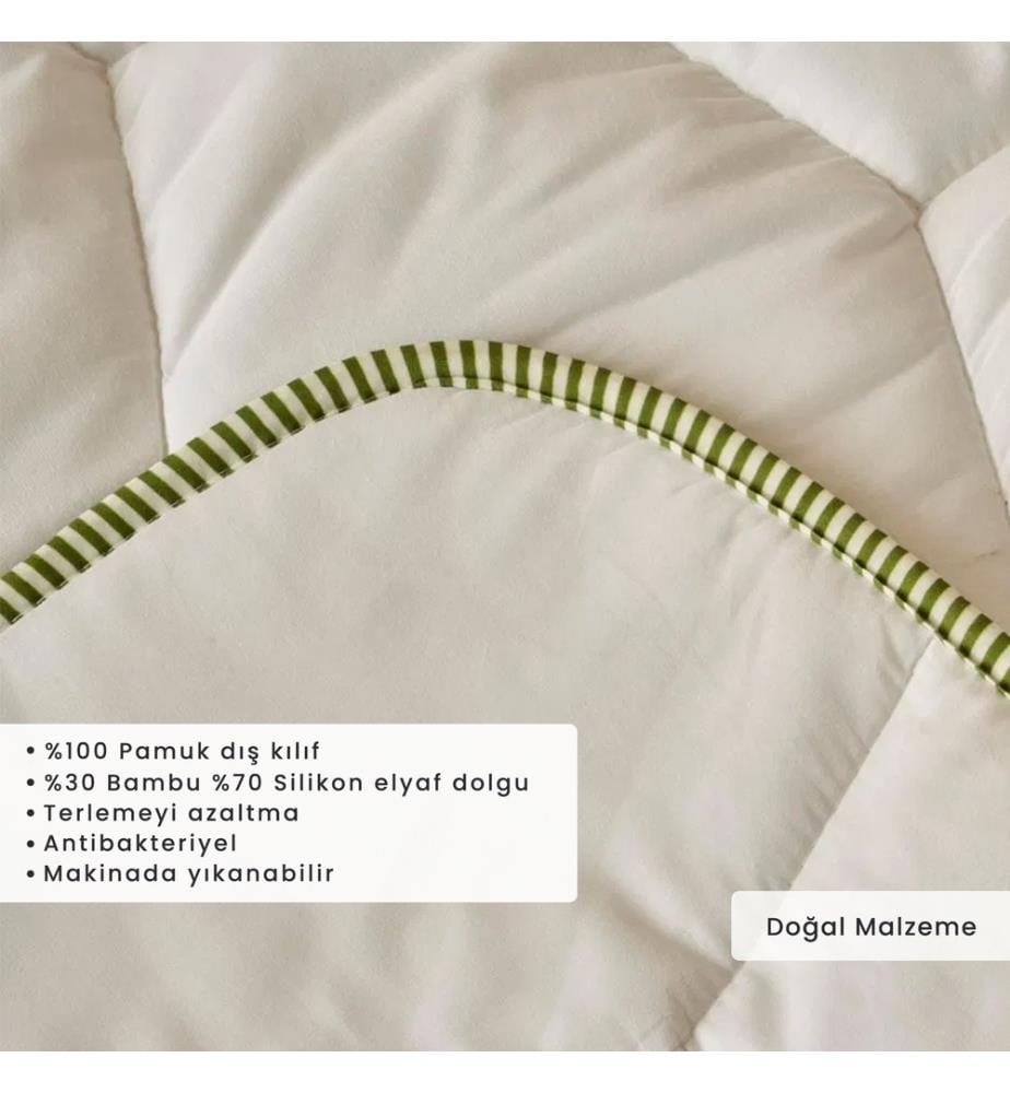Bamboo Duvet - White