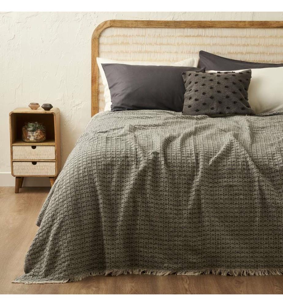 Bedspread - Smoky Gray