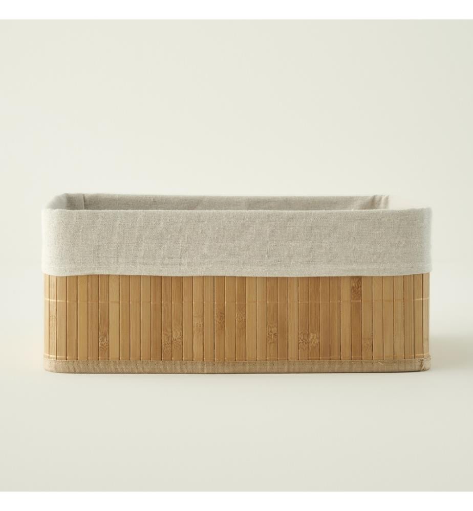 Bamboo Organizer Box - Natural