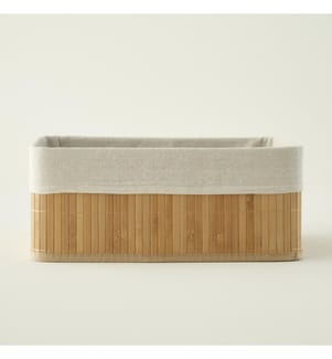 Bamboo Organizer Box - Natural