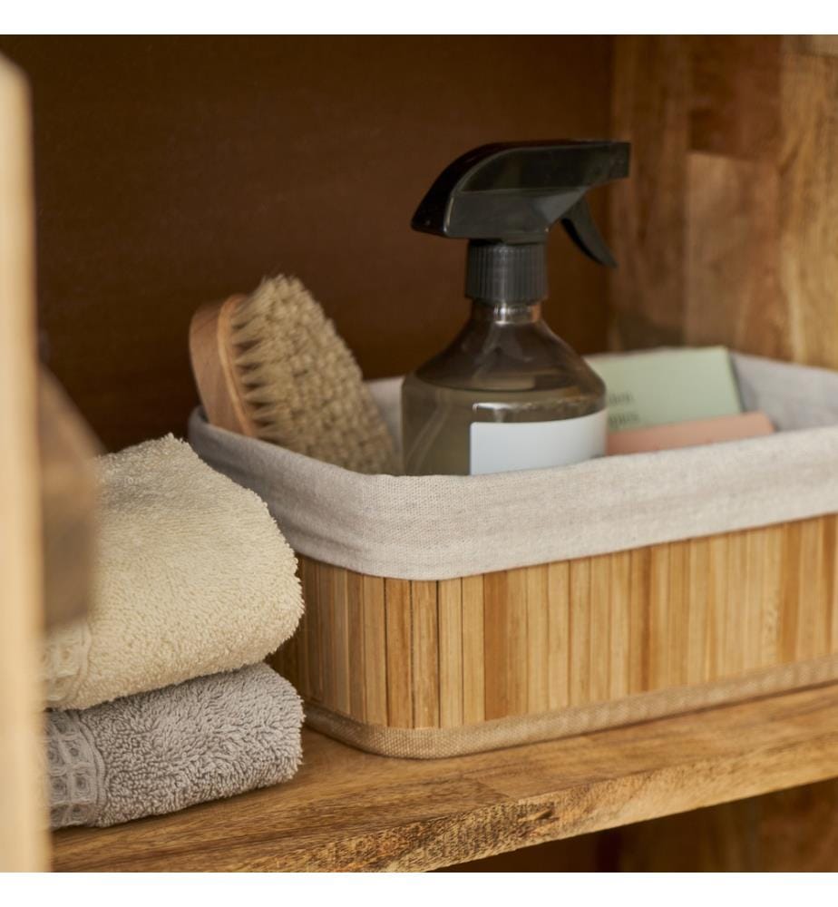 Bamboo Organizer Box - Natural