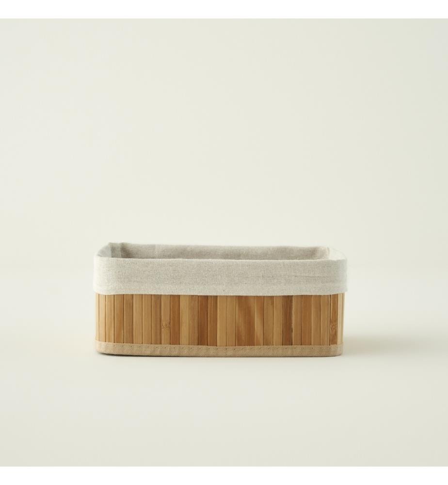 Bamboo Organizer Box - Natural