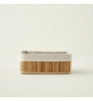 Bamboo Organizer Box - Natural