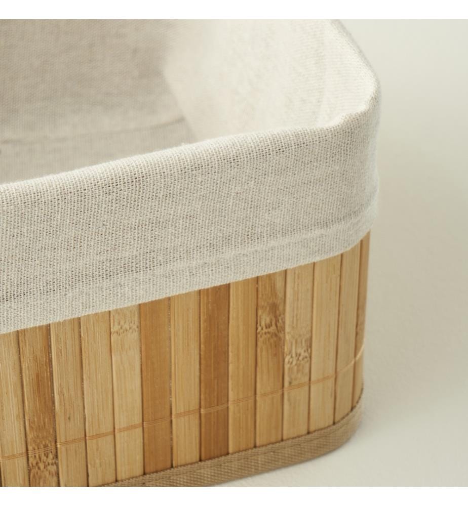 Bamboo Organizer Box - Natural