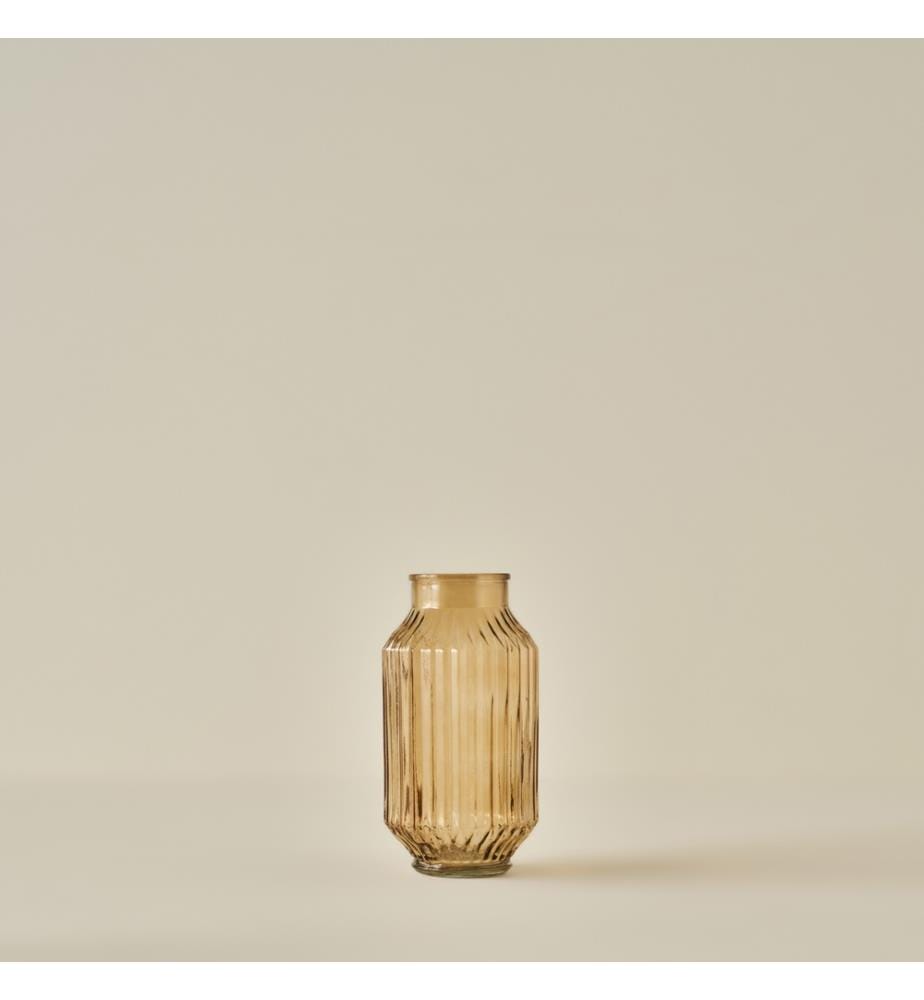 Vase, 12x23 cm - Amber