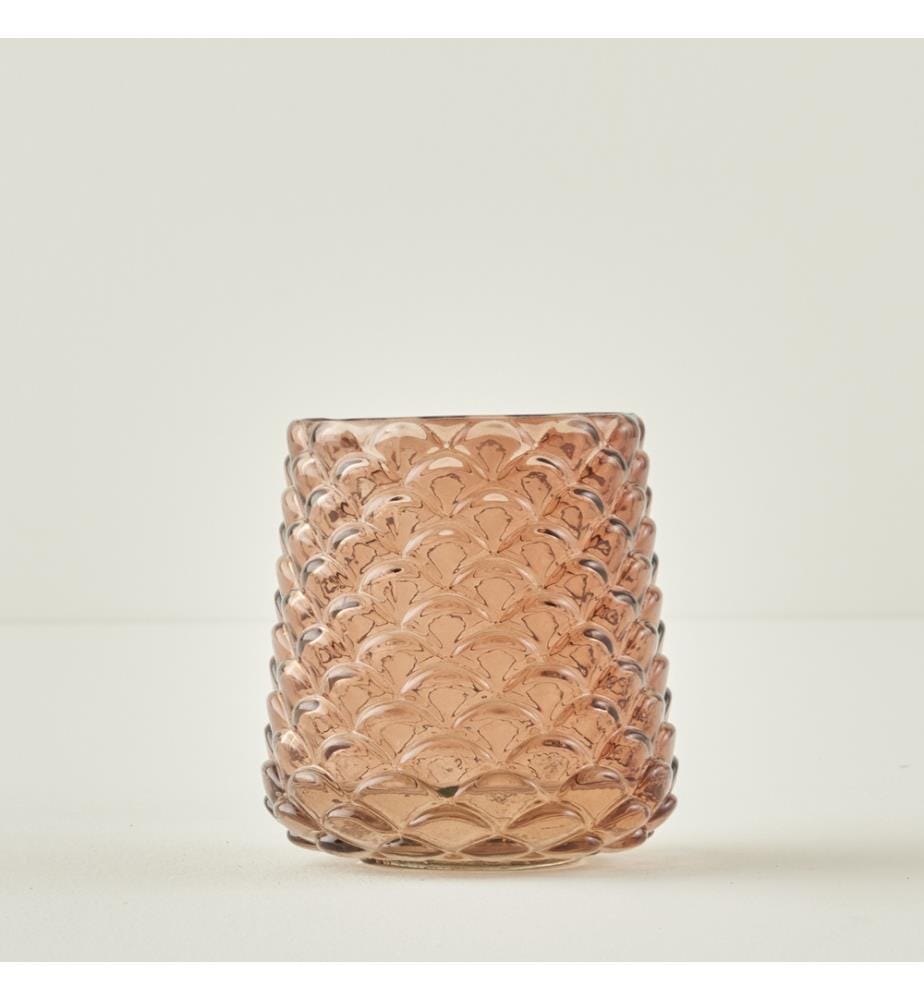 Vase 11.5 x 11.5 x 3 cm - Brown
