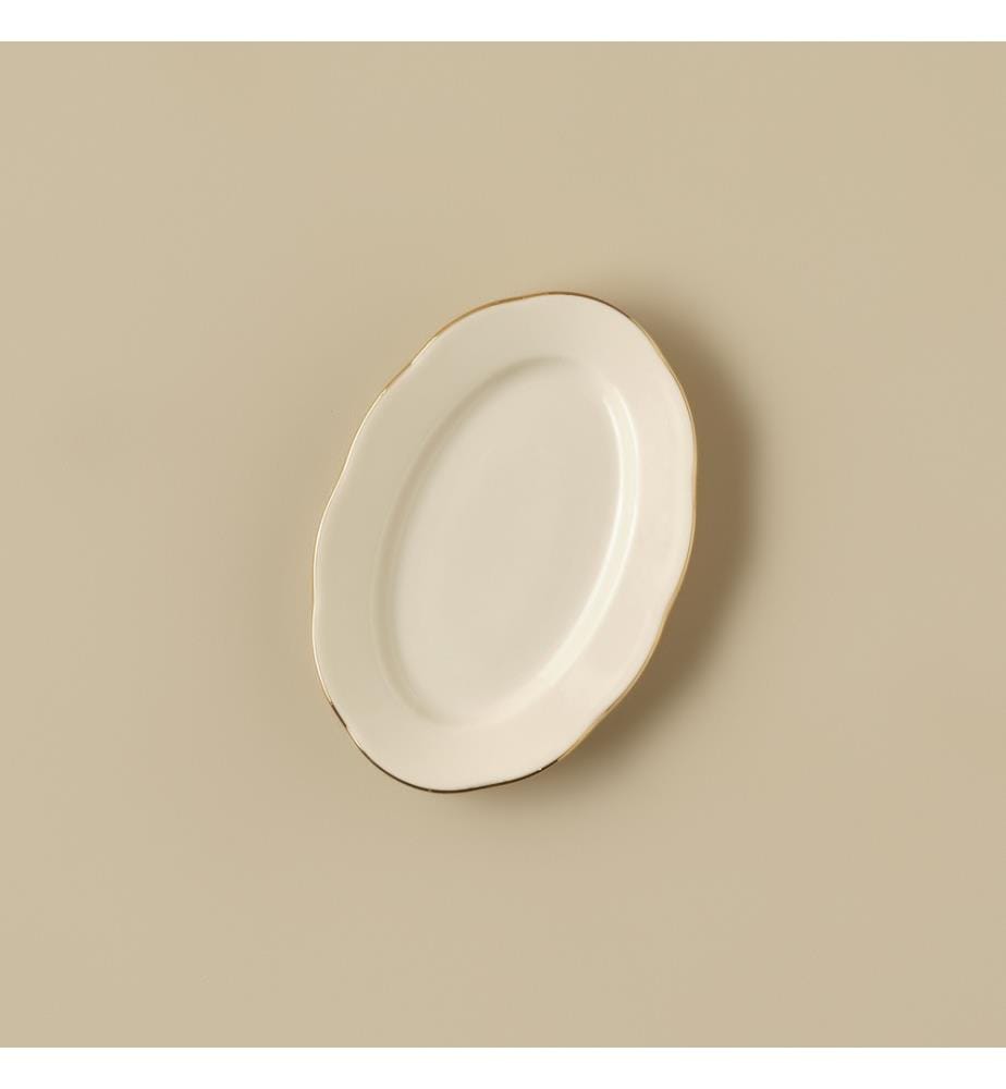 Oval Plate - Gold