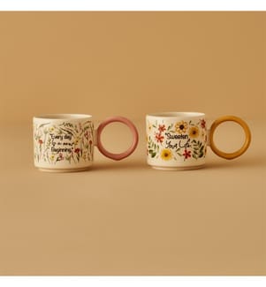 Set of 2 mugs - Multicolor