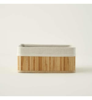 Bamboo Organizer Box - Natural