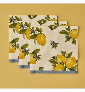Set of 20 napkins - Multicolor