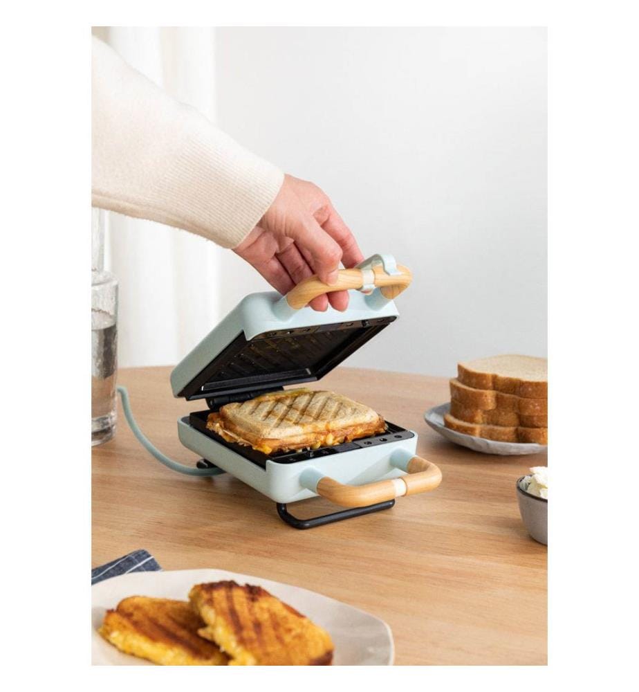 Sandwich and Waffle Maker - Pastel Blue