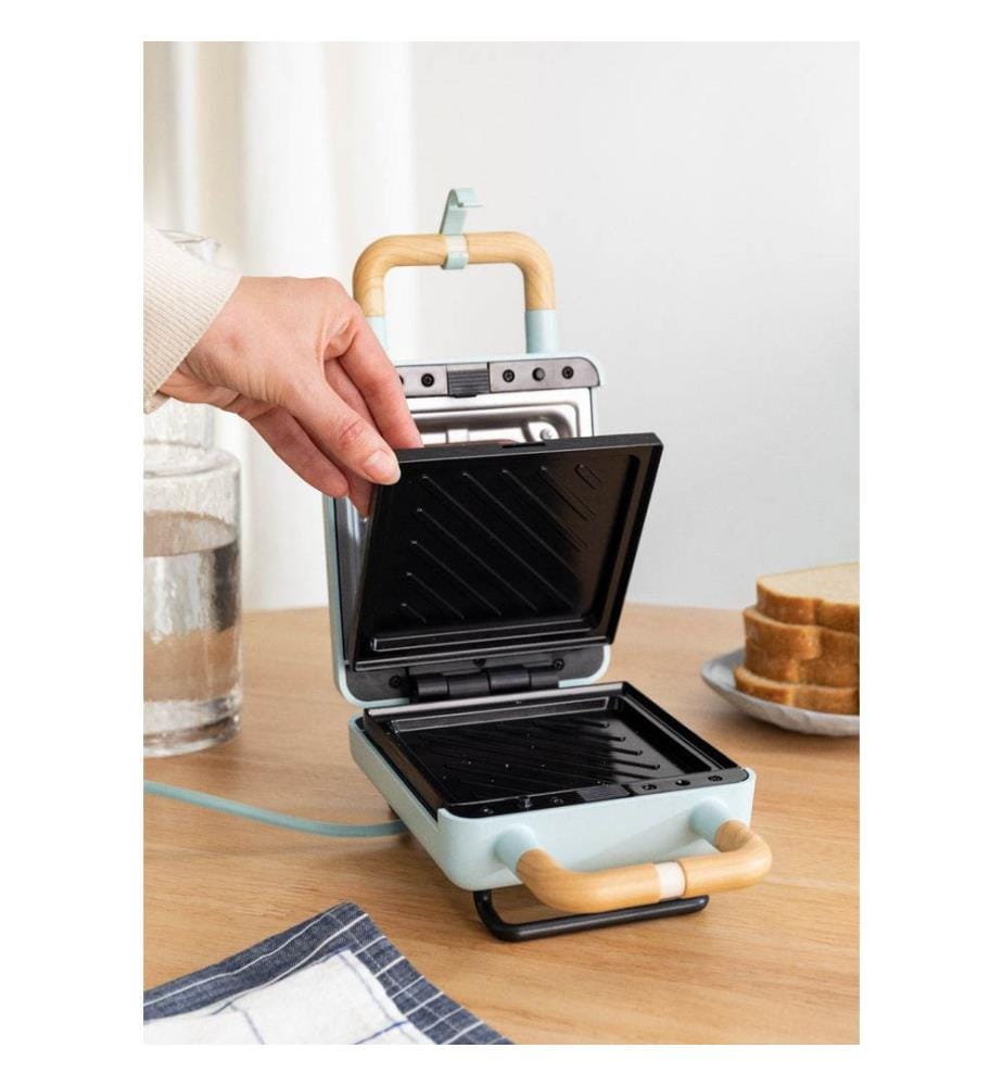 Sandwich and Waffle Maker - Pastel Blue