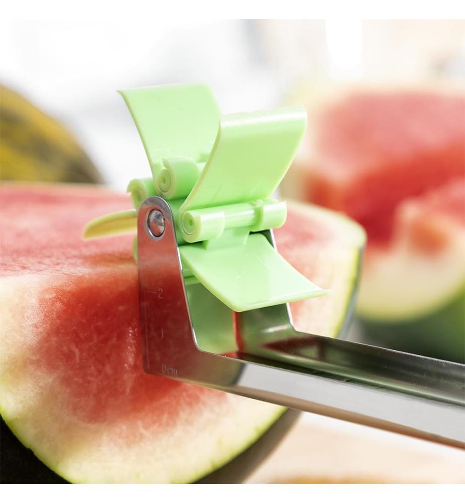 Watermelon Slicer - Silver / Green