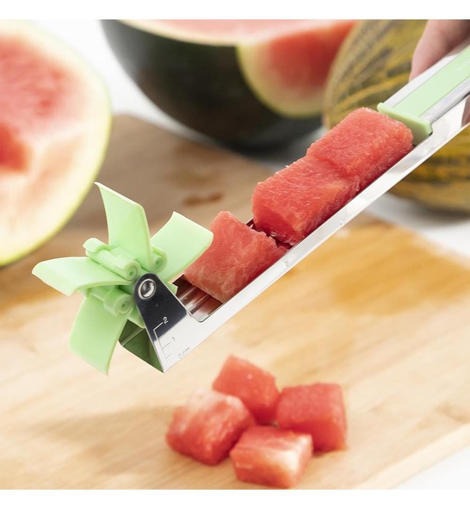 Watermelon Slicer - Silver / Green