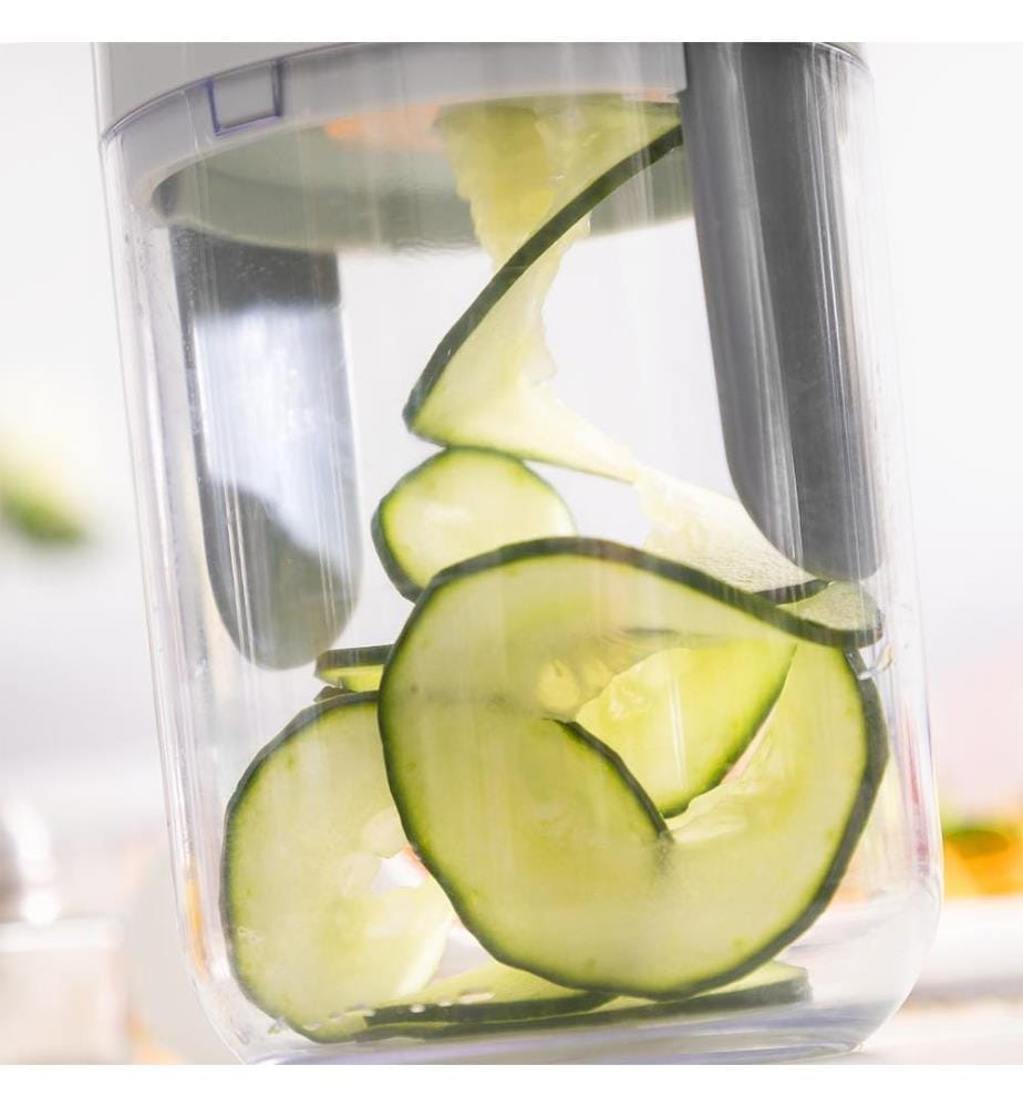 Spiral Vegetable Slicer with Grater - Multicolor
