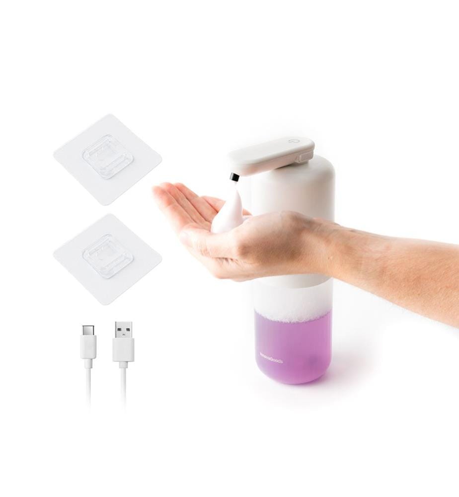 Automatic Foaming Soap Dispenser - White / Clear