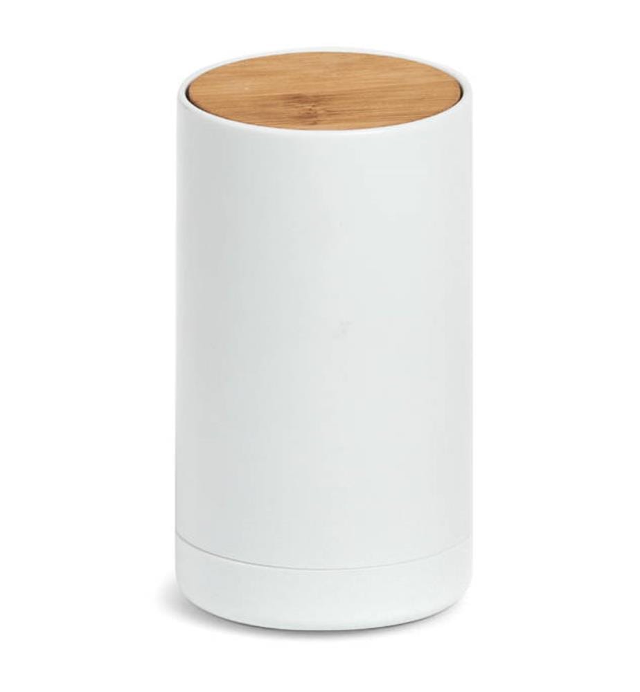 Wattestäbchen-Spender – Weiss