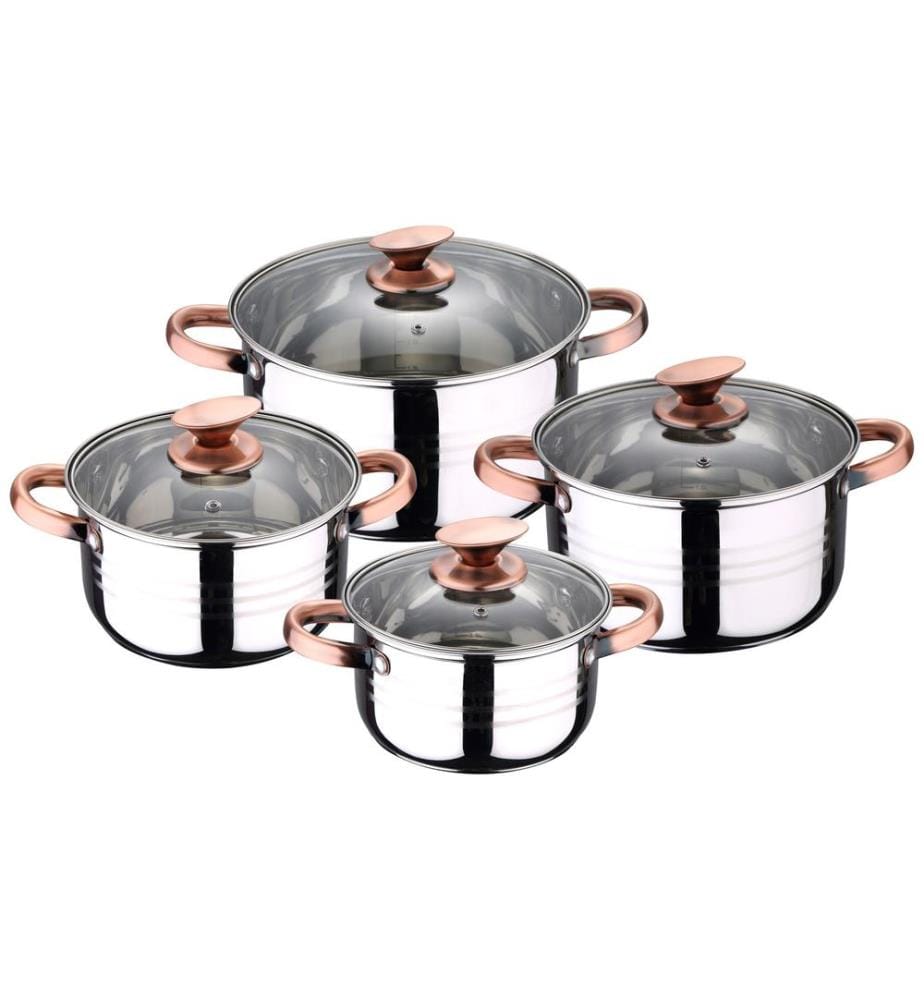 11-Piece Cookware Set - Pink