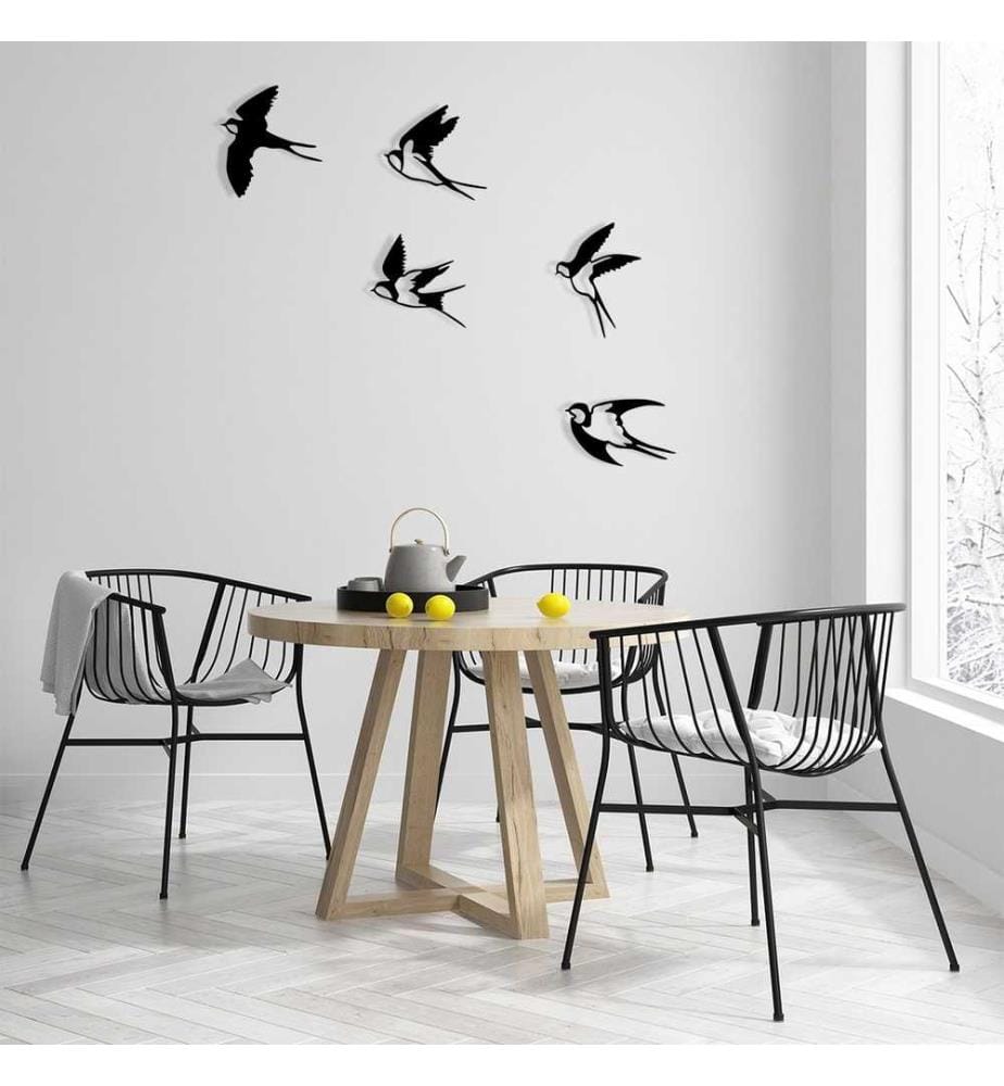 Metal Wall Decoration - Black