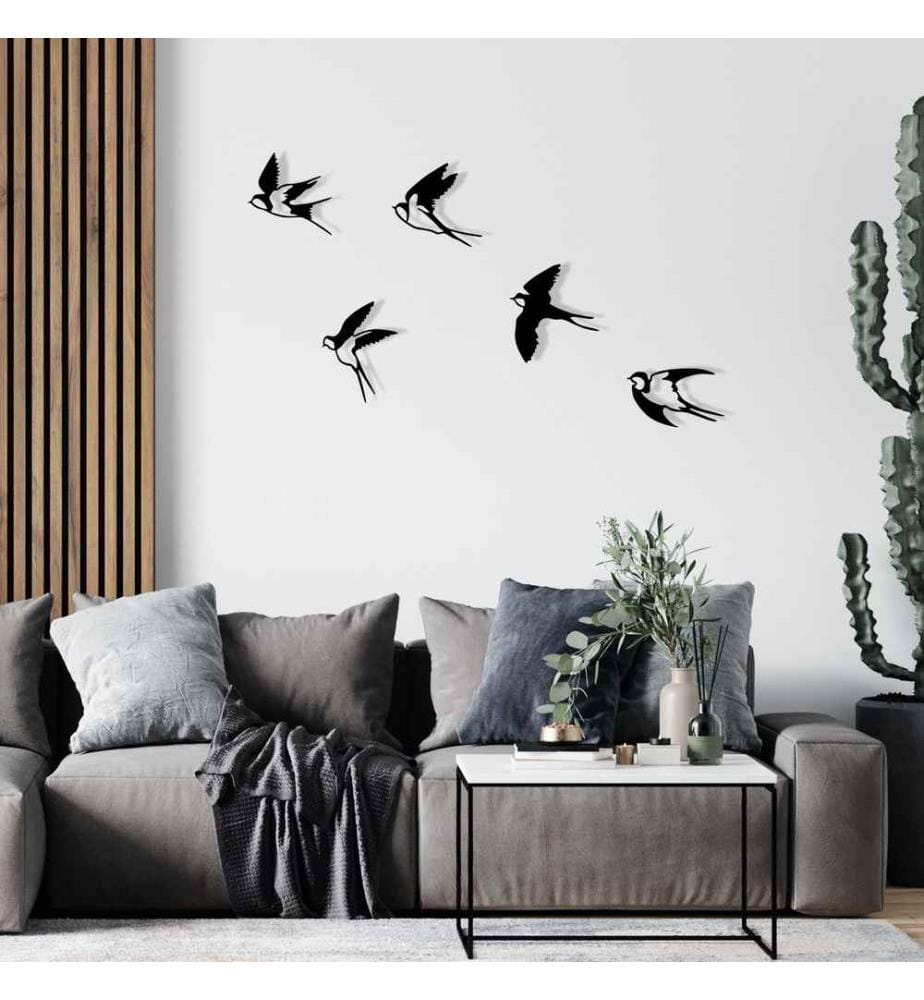 Metal Wall Decoration - Black