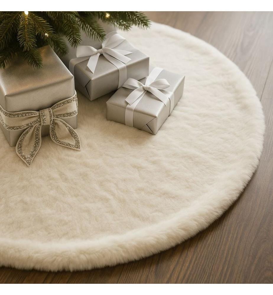 Rug, 150x150 cm - White