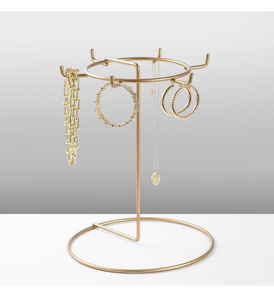 Présentoir à bijoux - Doré