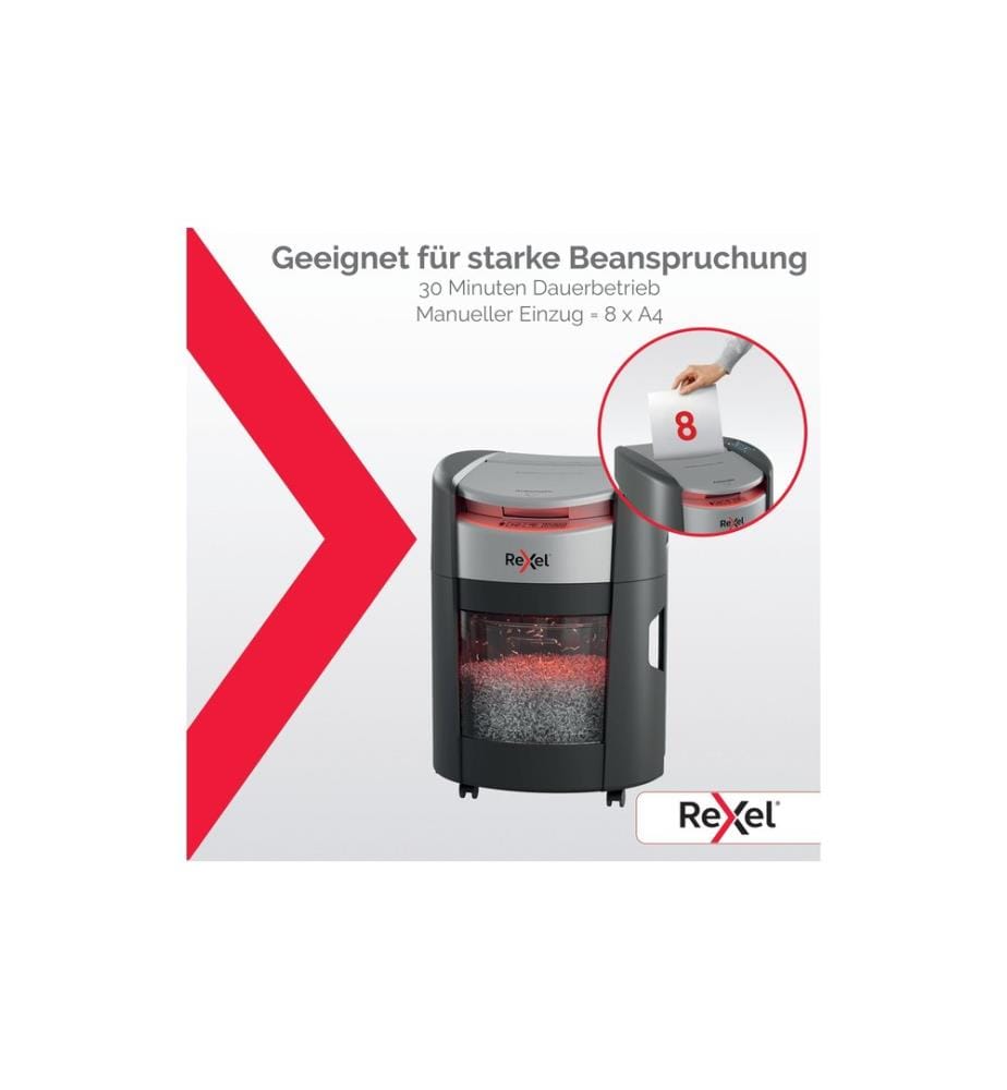 Rexel ShredMax Autofeed+ 150X Aktenvernichter, P-4, 150 Blatt