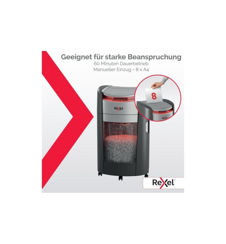 Rexel ShredMax Autofeed+ 300M Aktenvernichter, P-5, 300 Blatt