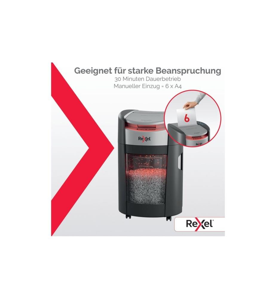 Rexel ShredMax Autofeed+ 200M Aktenvernichter, P-5, 200 Blatt
